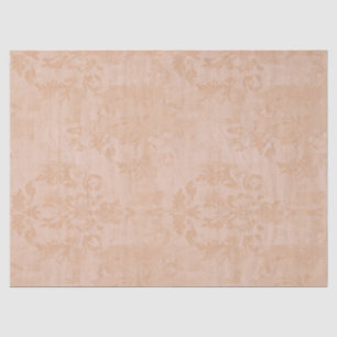 Papel De Seda Vintage Dusty Peach Antique Damask Decoupage