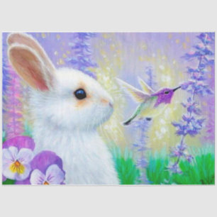 Papel De Seda Vintage Elegant Modern Páscoa Tissue Paper