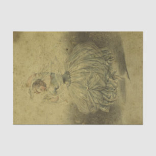 Papel De Seda Vintage Ephemera Dancer