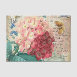 Papel De Seda Vintage floral, qualquer tecido destinado a fins e