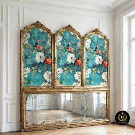 Papel De Seda Vintage Floral Textura Rústica Francesa Decoupage