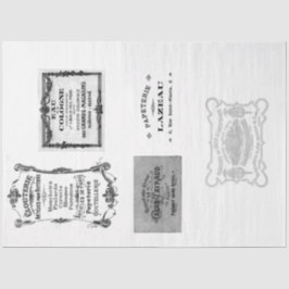Papel De Seda Vintage French Advertisement Decoupage Paper