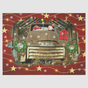 Papel De Seda Vintage GMC Truck Run