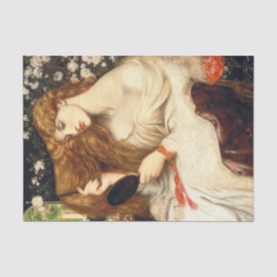 Papel De Seda Vintage Lady Lilith por Dante Gabriel Rossetti