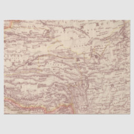 Papel De Seda Vintage Map Series Design 3