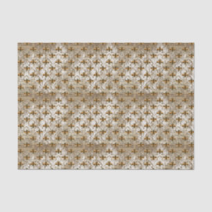 Papel De Seda Vintage Moth e Newsprint Collage