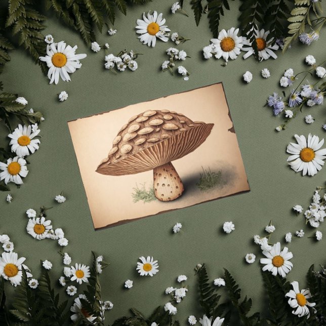 Papel De Seda Vintage Mushroom Paper (Criador carregado)