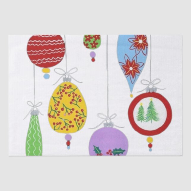 Papel De Seda Vintage Ornament Paper (Frente )