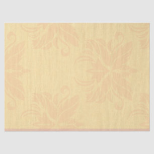 Papel De Seda Vintage Pink Buttery White Antique Damask