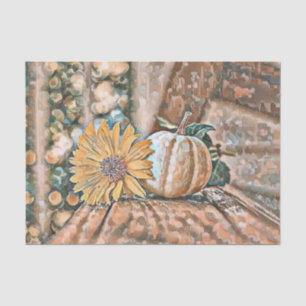 Papel De Seda Vintage Queda Bombas caem cores aquarela