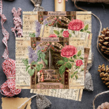 Vintage Retro Lilac Rosa Perfume Soap Flórida