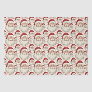 Papel De Seda Vintage Retro Smiling Face A Papais noeis