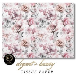Papel De Seda Vintage Rose Ephemera Gift 