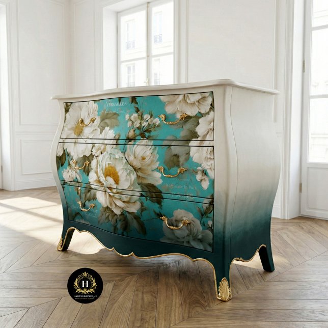 Papel De Seda Vintage Rustic Floral Decoupage (Criador carregado)