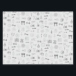 Papel De Seda Vintage Science Illustrations Black White Standard<br><div class="desc">Diagrama preto-e-branco e padrão de impressão em blueprint. Os temas da imagem incluem ciência, matemática, edifícios e monumentos, astronomia e manufatura. Há um modelo antigo de carro, um diagrama antigo do eclipse, e muito mais. Faz um excelente adicional a um aniversário, Natal ou outro presente de Natal, especialmente para aqueles...</div>