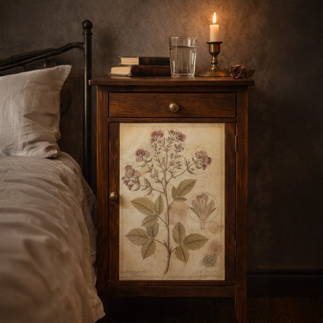 Papel De Seda Vintage Scientific Herbarium Botanical (Vintage Scientific Herbarium Botanical Tissue Paper)