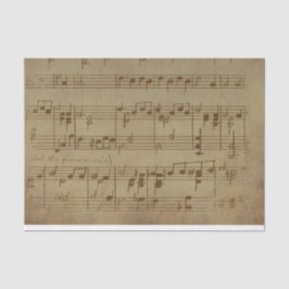 Papel De Seda Vintage Sheet Music