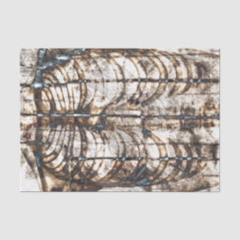 Papel De Seda Vintage Skeleton Rib Cage White Xray