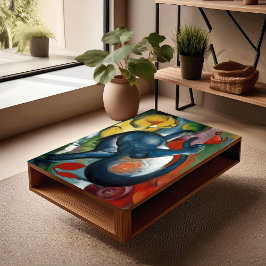 Papel De Seda Vintage Surrealistas Cats