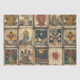 Papel De Seda Vintage Tarot