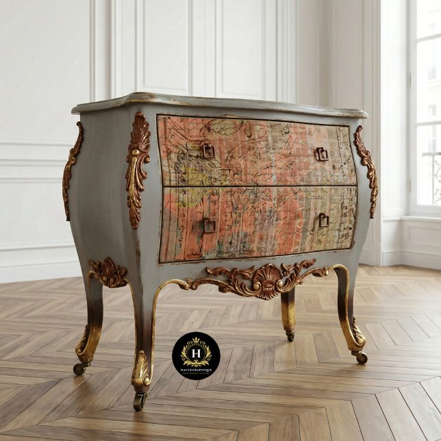 Papel De Seda Vintage Textura Rústica Laranja Pêssego (Criador carregado)