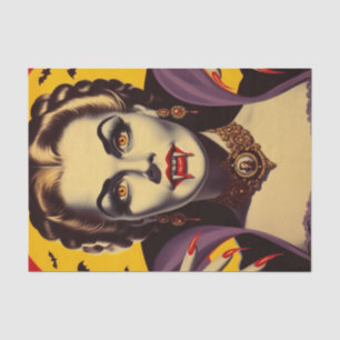 Papel De Seda Vintage Vampire Woman