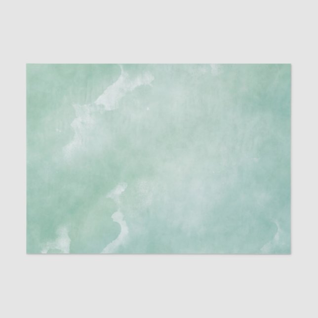 Papel De Seda Vintage Verde Vintage Textura Ferida (Frente )