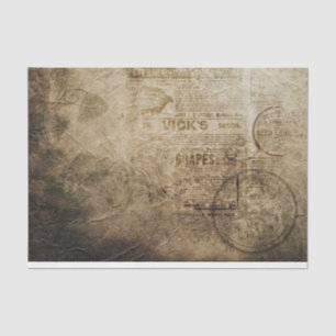 Papel De Seda Vintage Victorian Steampunk Afetou Newsprunk