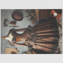 Papel De Seda Vintage Victorian Steampunk Lady Detective Dress