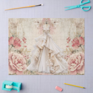 Papel De Seda Vintage Vintage, Vintage angustiada Ephemera