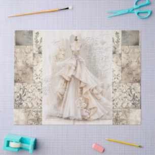 Papel De Seda Vintage Vintage, Vintage angustiada Ephemera