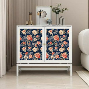 Papel De Seda Vintage vitoriano Papel-Padrão Floral de Decoupage