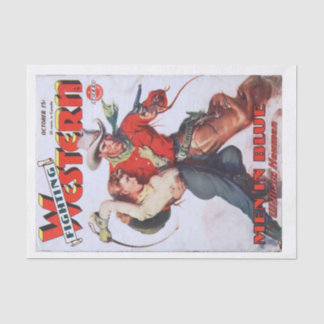 Papel De Seda Vintage Western Decoupage