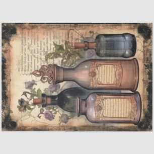 Papel De Seda Vintage Witch Potion Design série 3