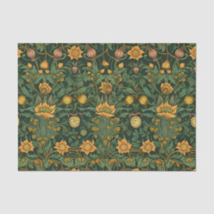 Papel De Seda Vintage Yellow Floral