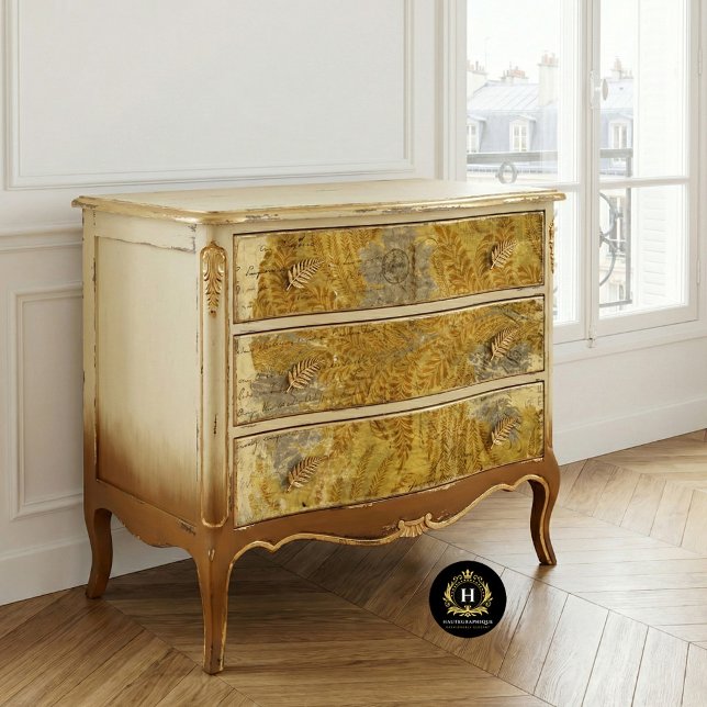 Papel De Seda Vintage Yellow French Rustic Botanpage (Criador carregado)