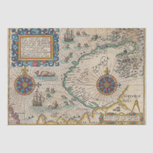 PAPEL DE SEDA VINTAGEM DECOUPAGEM NOVO PESO MÍNIMO DA ZELÂNDIA
