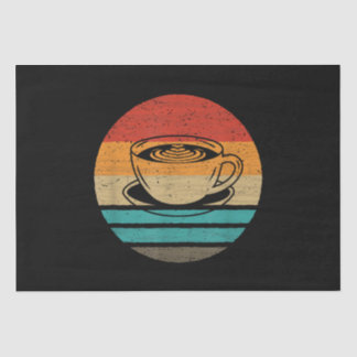 Papel De Seda Vintagem do Estilo de Retro Café