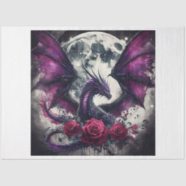 Papel De Seda Violet Dragon