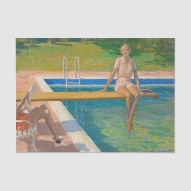 Papel De Seda Viscondessa Castlerosse, Primaveras de Palma (Frente )