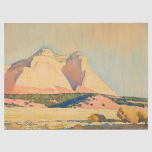 Papel De Seda Vista de Monte Carmel, Utah, por Maynard Dixon