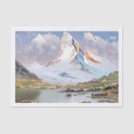 Papel De Seda Vista do Matterhorn, Desligar página