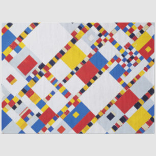 Papel De Seda Vitória Boogie Woogie, Mondrian