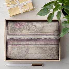 Papel De Seda Vitoriano & Renda