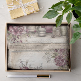 Papel De Seda Vitoriano & Renda