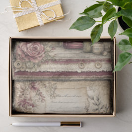 Papel De Seda Vitoriano & Renda