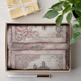Papel De Seda Vitoriano & Renda