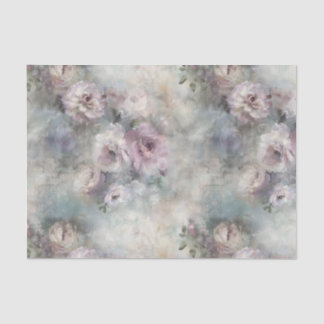 Papel De Seda Vitoriano Shabby Chic Flores Pintadas Decoupage