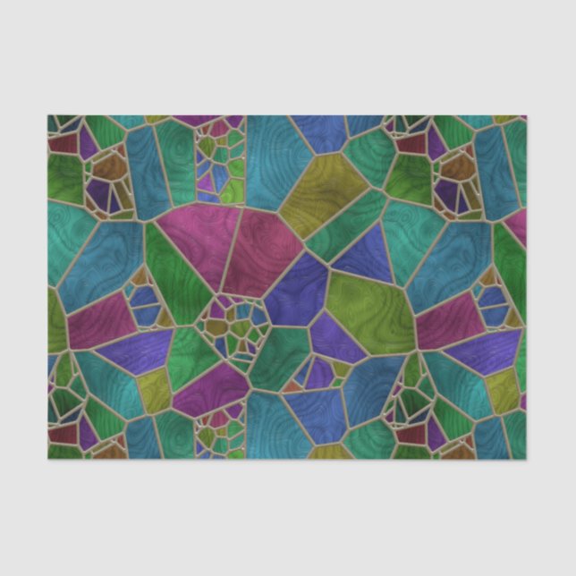 Papel De Seda Vitral 9 (Frente )