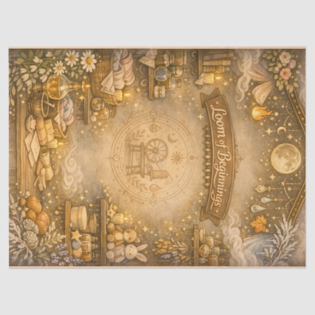 Papel De Seda Viveres de Alquimista (Frente )